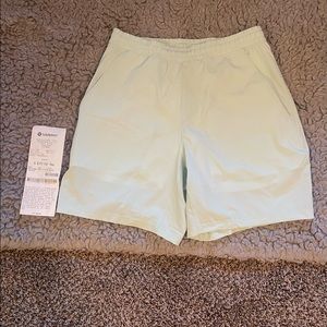 Light blue color lulu lemon shorts